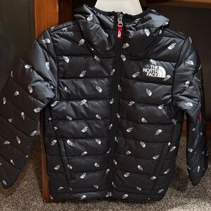 The North Face Black and White Patterned Jacket